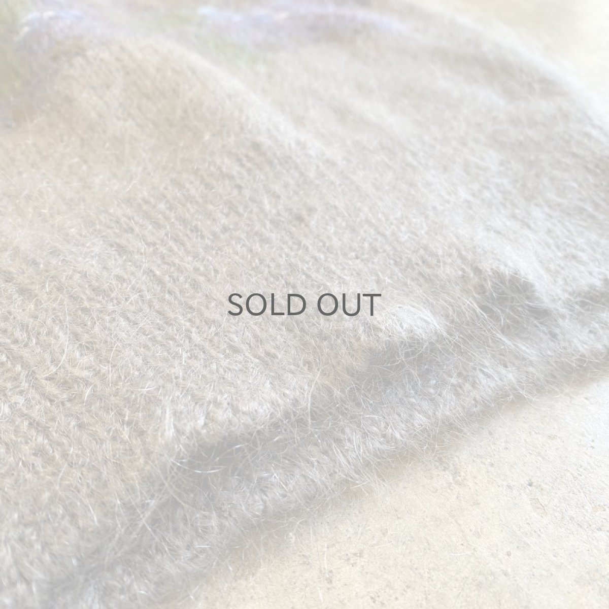 画像10: BIRD ART EMBROIDERY DESIGN MOHAIR KNIT / Ladies M (10)