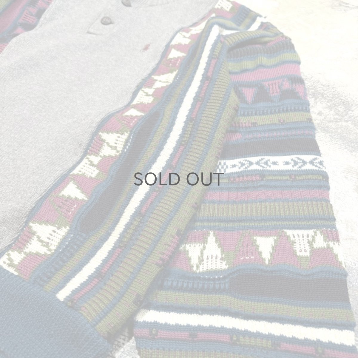 画像6: 【Wiz&Witch】"UNITED" ~RALPH LAUREN~ TWO FACE SWEATER / OS (6)