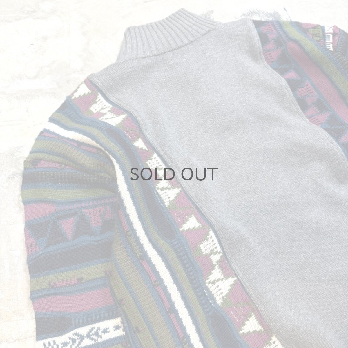 画像9: 【Wiz&Witch】"UNITED" ~RALPH LAUREN~ TWO FACE SWEATER / OS (9)