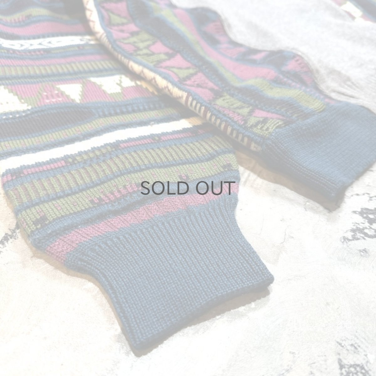 画像7: 【Wiz&Witch】"UNITED" ~RALPH LAUREN~ TWO FACE SWEATER / OS (7)