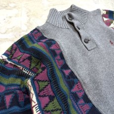 画像3: 【Wiz&Witch】"UNITED" ~RALPH LAUREN~ TWO FACE SWEATER / OS (3)