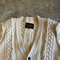 画像7: 【Wiz&Witch】"UNITED" PATCHWORK ALAN KNIT CARDIGAN / OS  (7)