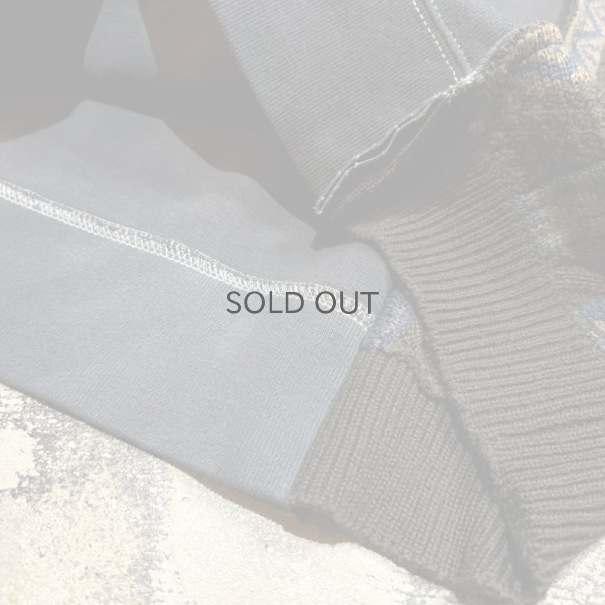 画像8: 【Wiz&Witch】"UNITED" ~RALPH LAUREN~ TWO FACE SWEATER / OS (8)