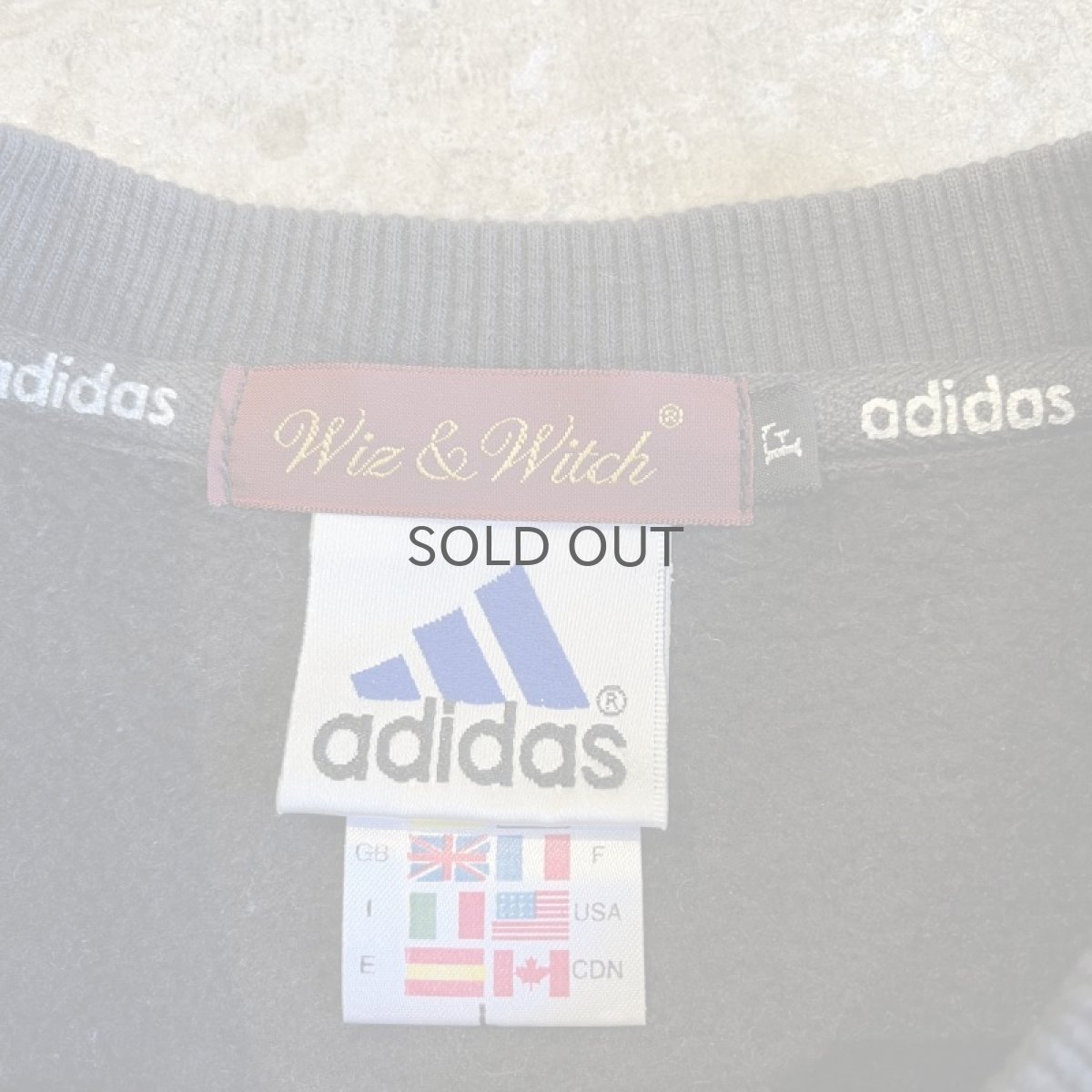 画像10: 【Wiz&Witch】"UNITED" TWO FACE SWEATER / OS (10)