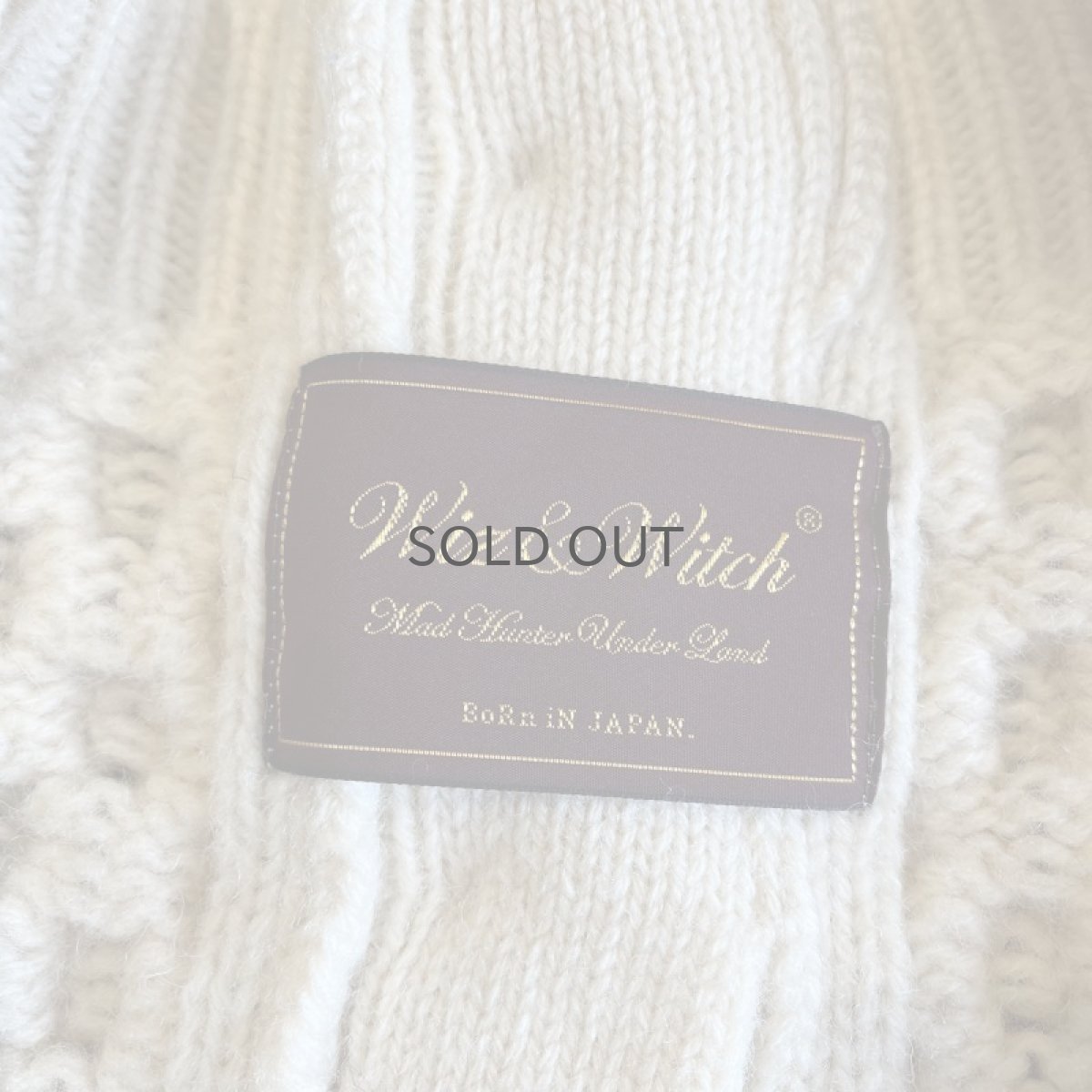 画像12: 【Wiz&Witch】"UNITED" PATCHWORK ALAN KNIT CARDIGAN / OS  (12)