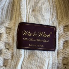 画像12: 【Wiz&Witch】"UNITED" PATCHWORK ALAN KNIT CARDIGAN / OS  (12)