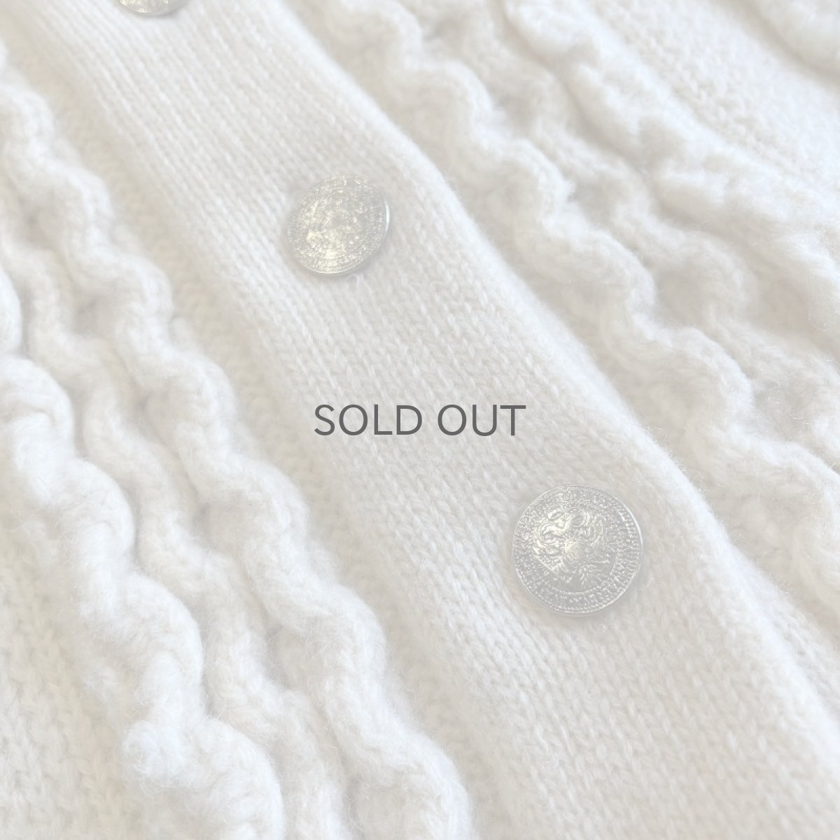 画像11: 【Wiz&Witch】"UNITED" PATCHWORK ALAN KNIT CARDIGAN / OS  (11)