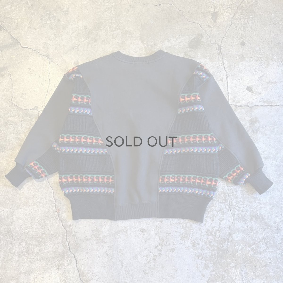 画像2: 【Wiz&Witch】"UNITED" TWO FACE SWEATER / OS (2)