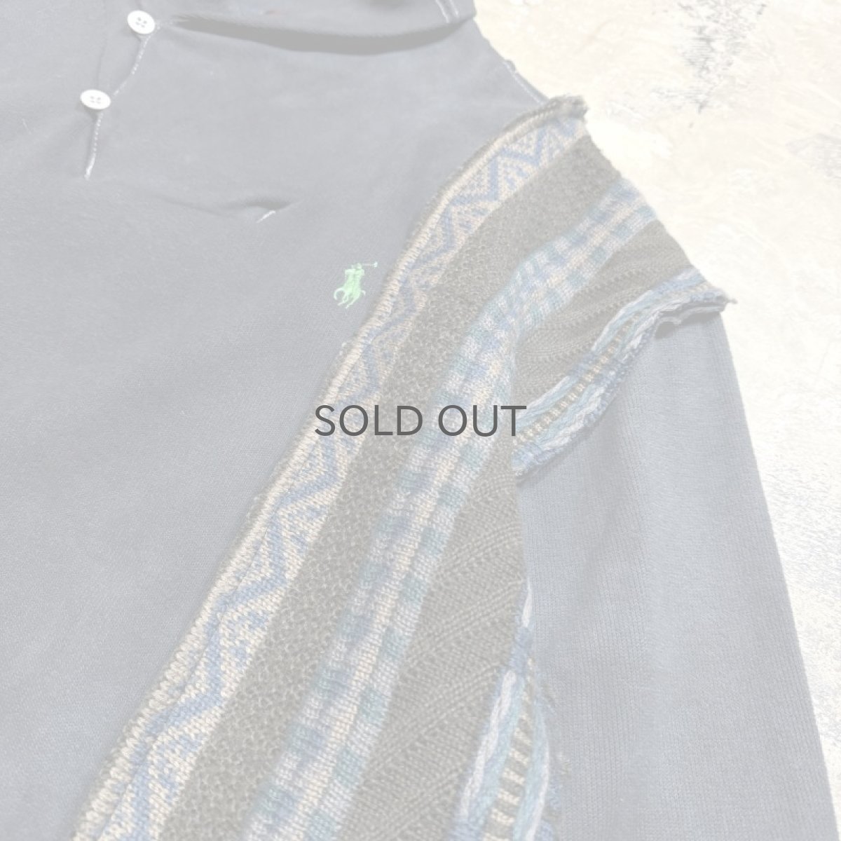 画像4: 【Wiz&Witch】"UNITED" ~RALPH LAUREN~ TWO FACE SWEATER / OS (4)