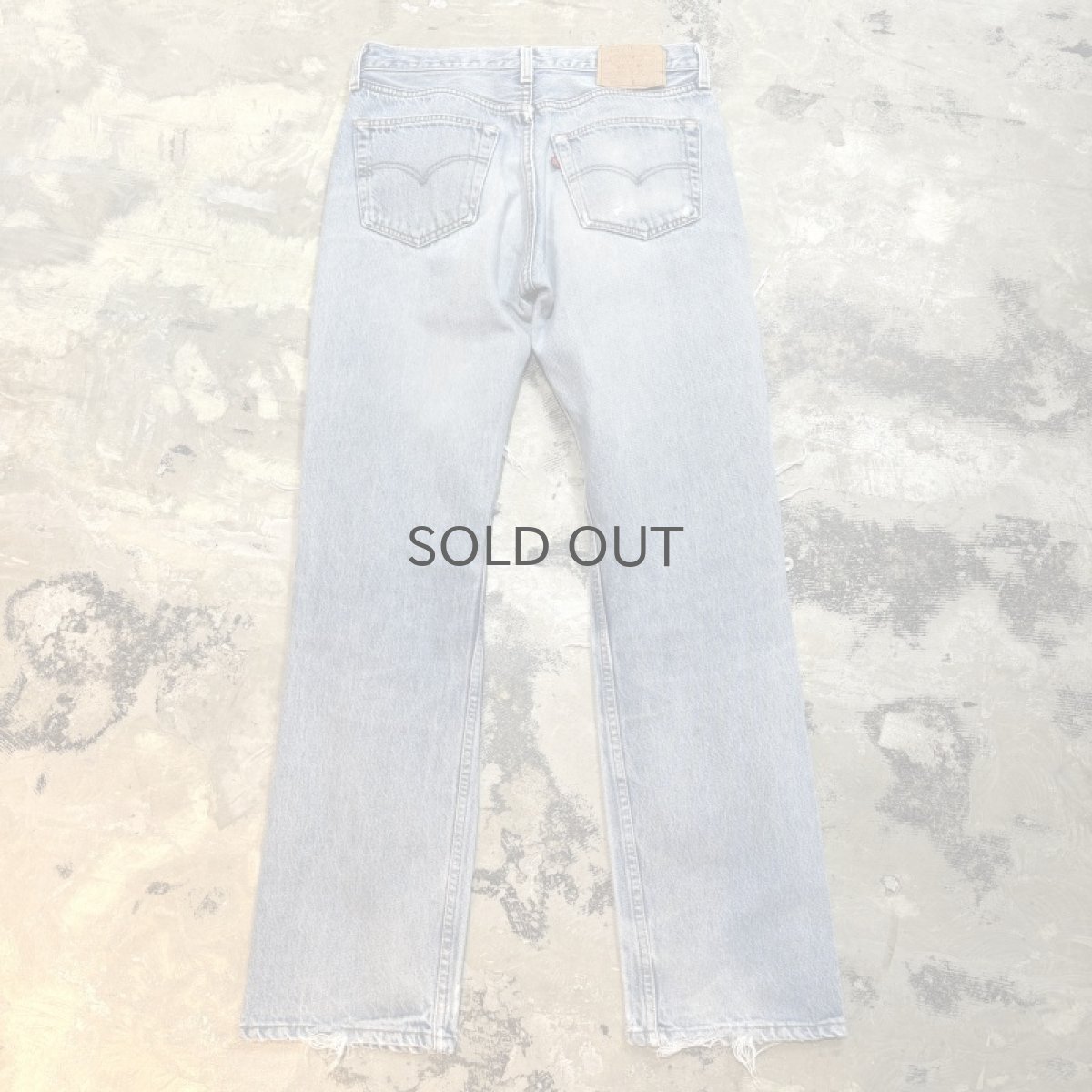 画像2: 90's【LEVI'S】501 GRUNGE DAMAGE DENIM PANTS / W32 / MADE IN USA (2)