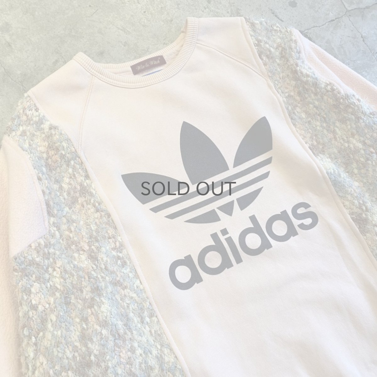 画像3: 【Wiz&Witch】"UNITED" TWO FACE SWEAT KNIT / OS (3)