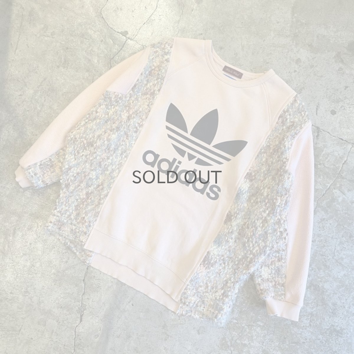 画像4: 【Wiz&Witch】"UNITED" TWO FACE SWEAT KNIT / OS (4)