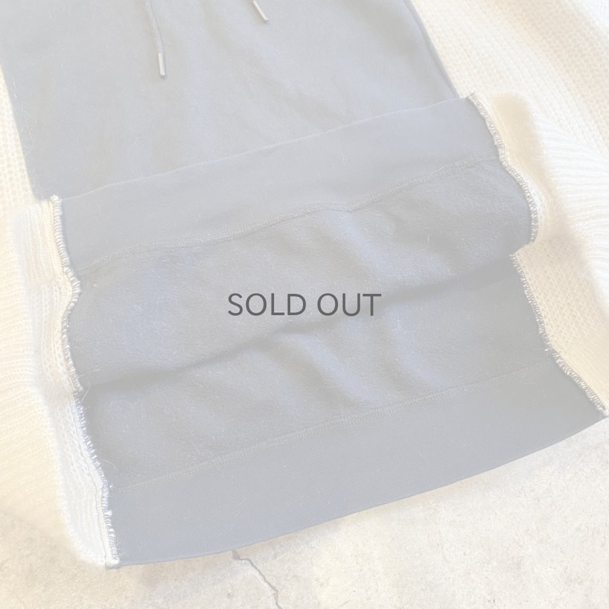 画像9: 【Wiz&Witch】"UNITED" TWO FACE SWEAT KNIT HOODIE / OS (9)