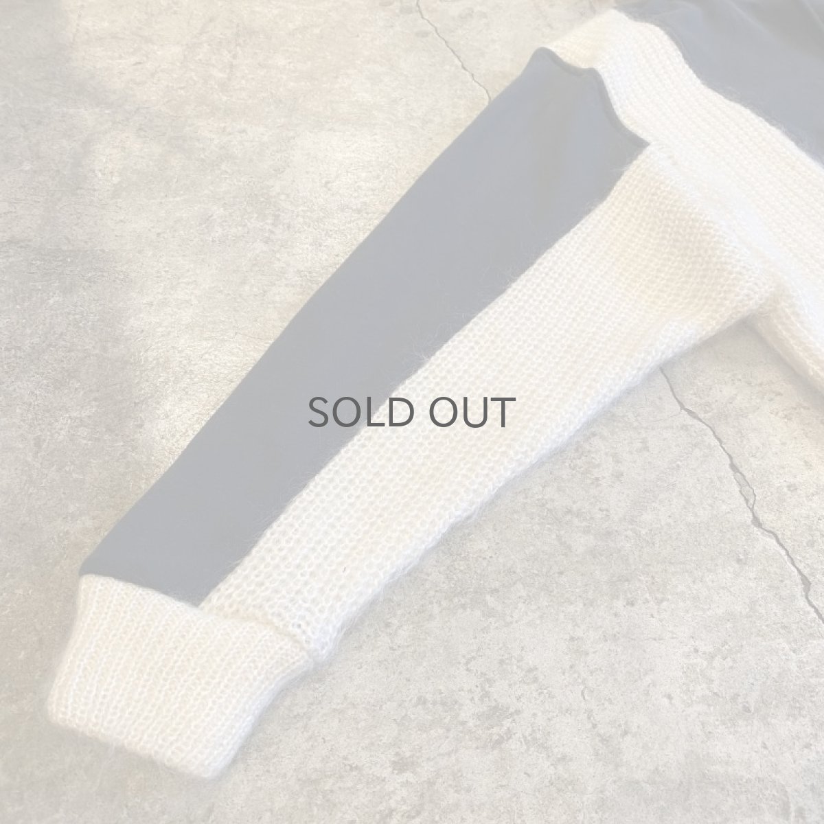 画像7: 【Wiz&Witch】"UNITED" TWO FACE SWEAT KNIT HOODIE / OS (7)