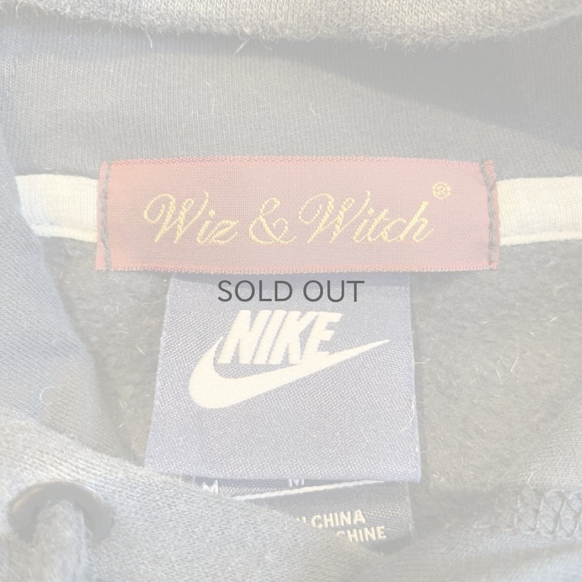 画像12: 【Wiz&Witch】"UNITED" TWO FACE SWEAT KNIT HOODIE / OS (12)