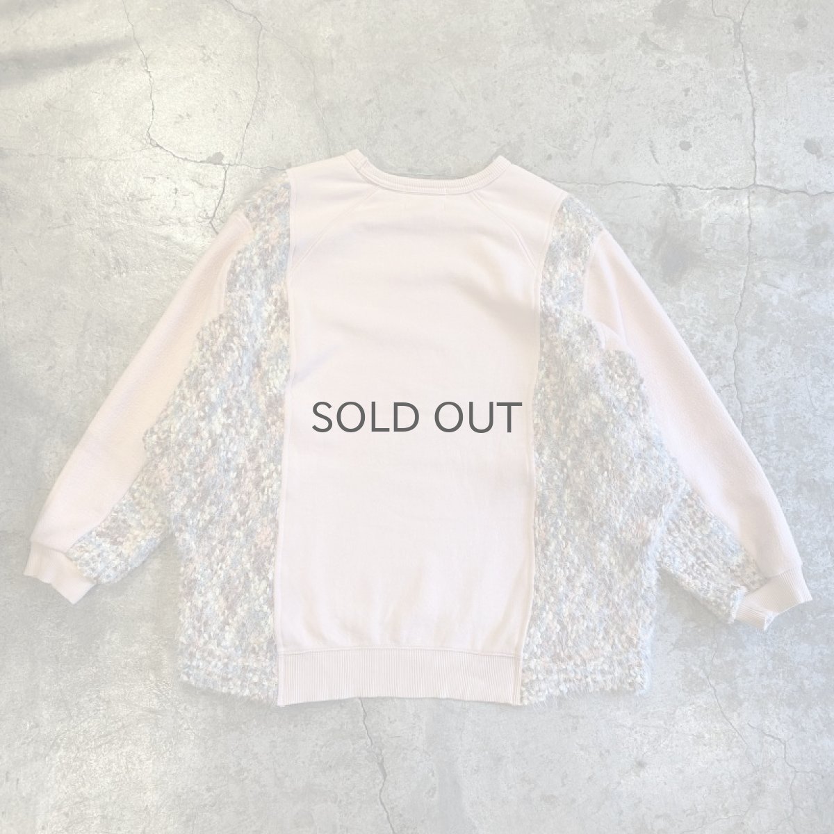 画像2: 【Wiz&Witch】"UNITED" TWO FACE SWEAT KNIT / OS (2)