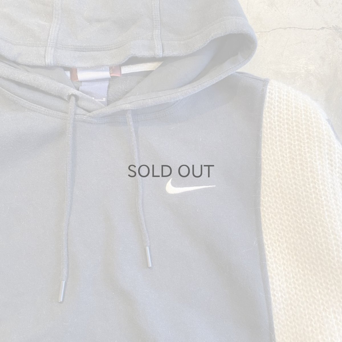 画像5: 【Wiz&Witch】"UNITED" TWO FACE SWEAT KNIT HOODIE / OS (5)