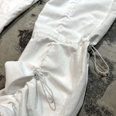 画像8: 【WONDERGROUND】DRAW CORD DEFORMATION PANTS / WHITE / OS (8)