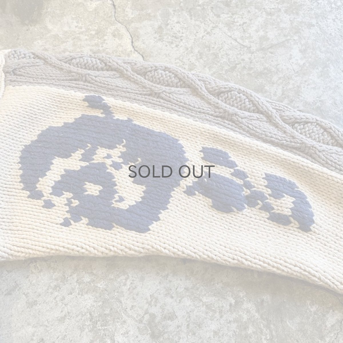 画像7: 90's【Yves Saint Laurent】ALL OVER PATTERN COTTON KNIT SWEATER / Ladies L (7)