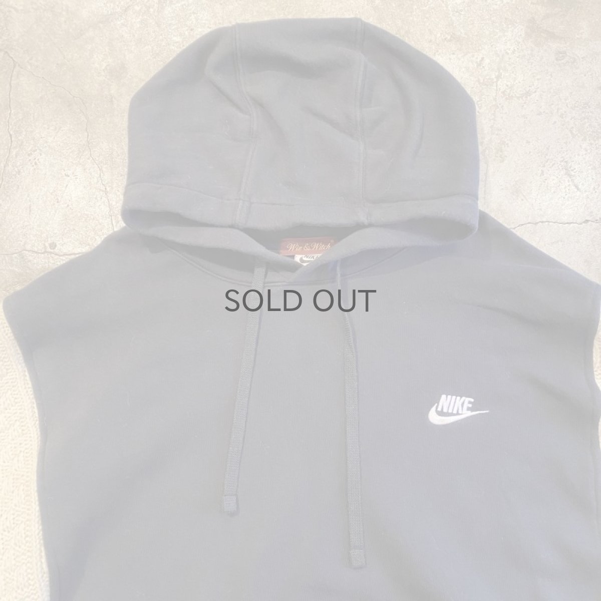 画像6: 【Wiz&Witch】"UNITED" TWO FACE SWEAT KNIT HOODIE / OS (6)