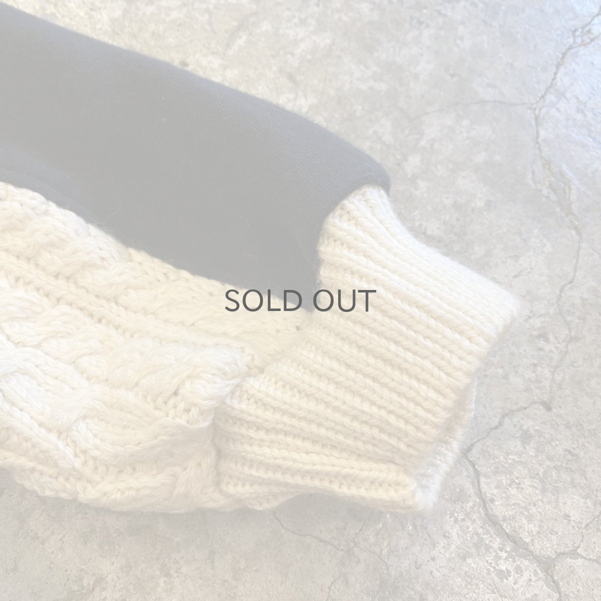 画像10: 【Wiz&Witch】"UNITED" TWO FACE SWEAT KNIT HOODIE / OS (10)