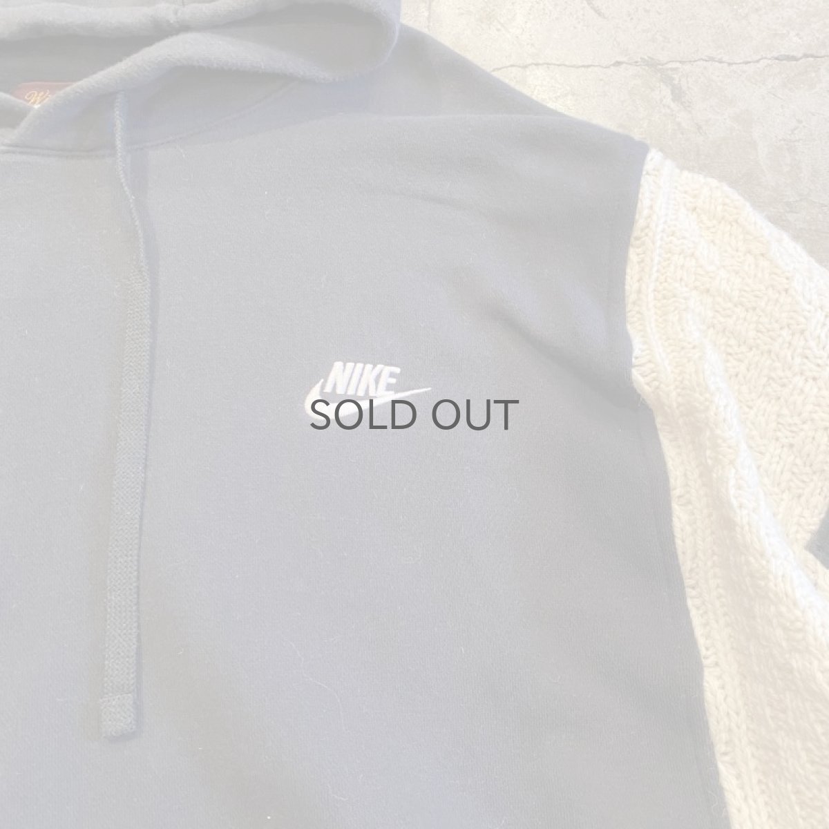 画像5: 【Wiz&Witch】"UNITED" TWO FACE SWEAT KNIT HOODIE / OS (5)