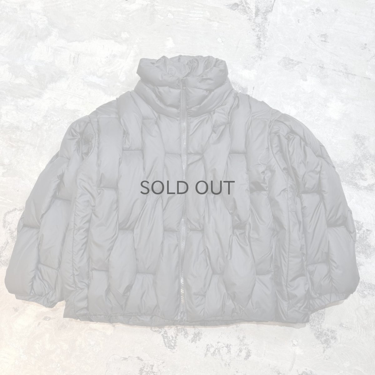 画像1: 【WONDERGROUND】LOOP PADDING HI-NECK JACKET / OS (1)