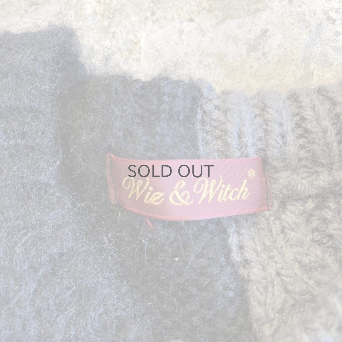 画像10: 【Wiz&Witch】"UNITED" PATCHWORK ALAN KNIT / OS (10)