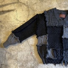 画像9: 【Wiz&Witch】"UNITED" PATCHWORK ALAN KNIT / OS (9)