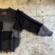 画像6: 【Wiz&Witch】"UNITED" PATCHWORK ALAN KNIT / OS (6)