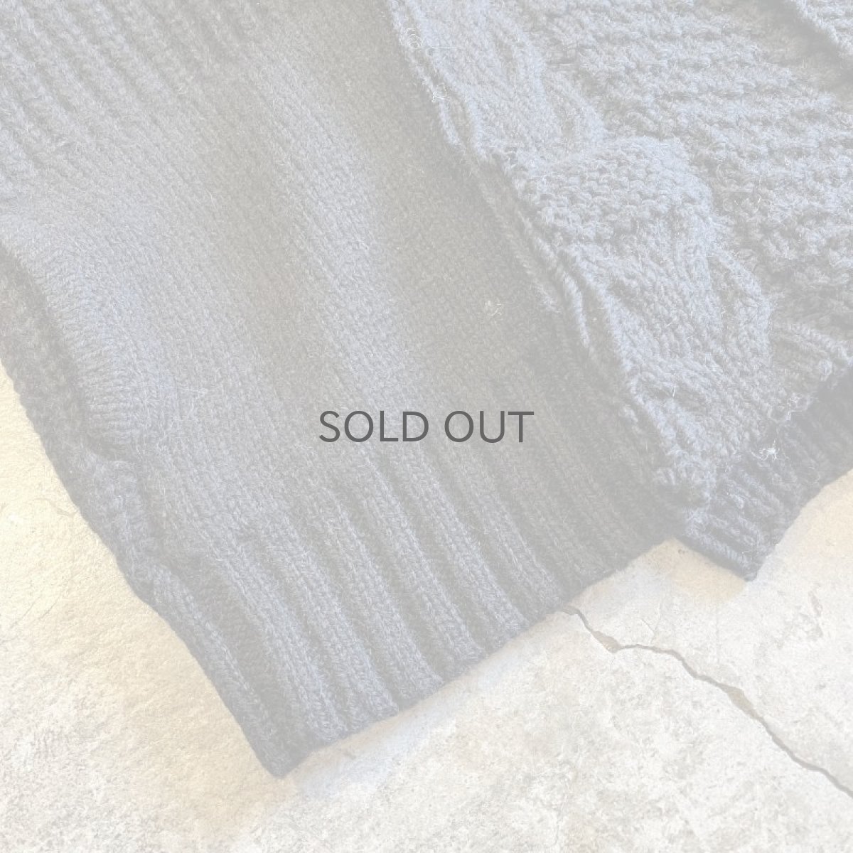 画像3: 【Wiz&Witch】"UNITED" PATCHWORK ALAN KNIT CARDIGAN / OS  (3)