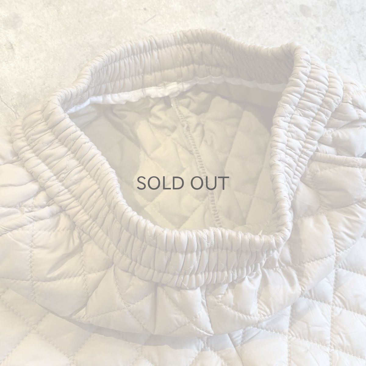 画像7: BEIGE COLOR DESIGN QUILTING PANTS / W24~W31 (7)