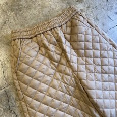 画像3: BEIGE COLOR DESIGN QUILTING PANTS / W24~W31 (3)