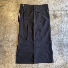 画像5: FRONT SLIT NYLON CARGO DESIGN SKIRT / FREE~W35 (5)