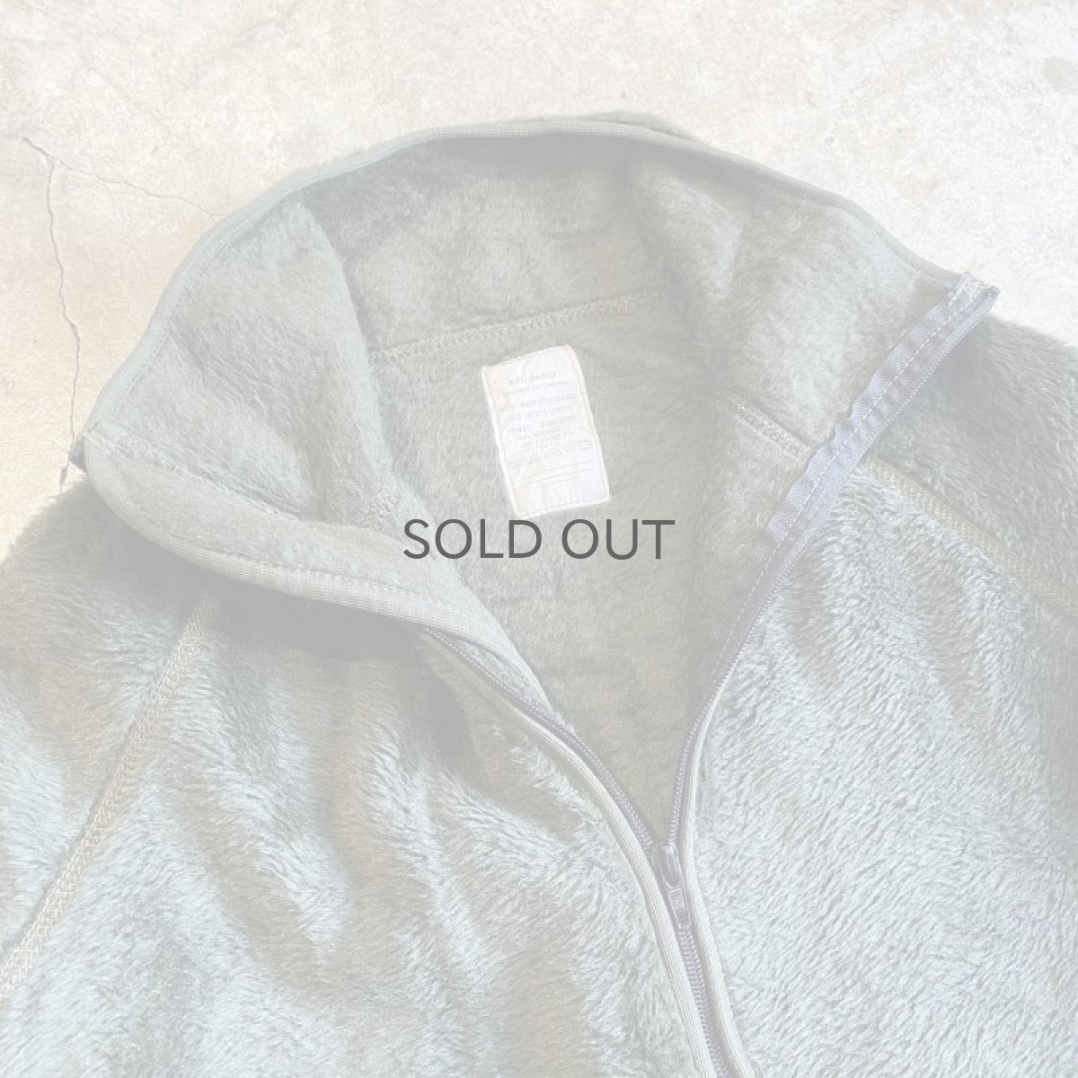 画像9: EURO MILITARY DESIGN ZIP UP L/S TOPS / Ladies L (9)