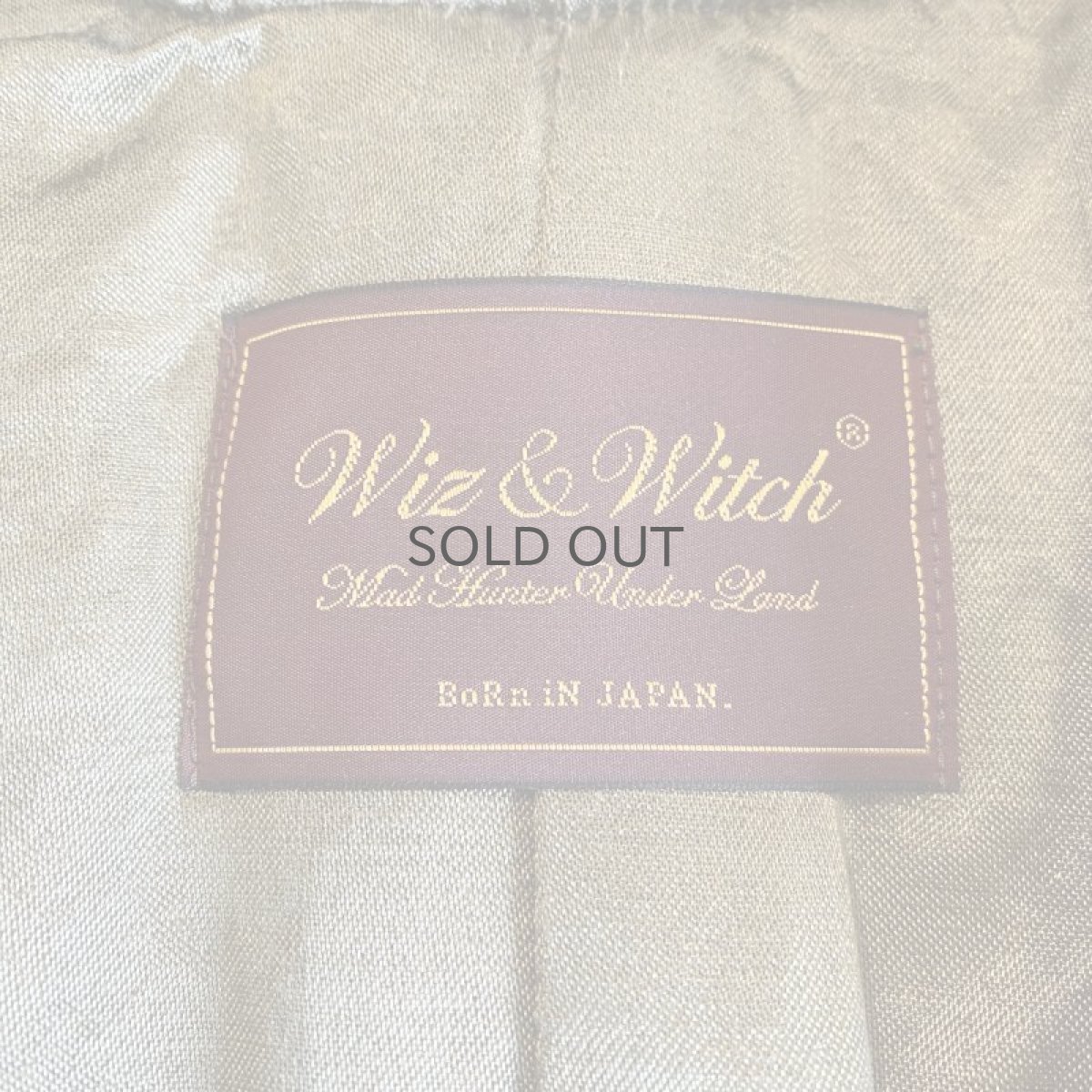 画像12: 【Wiz&Witch】"HOOK UP" OLD BOA LINER JACKET / OS (12)