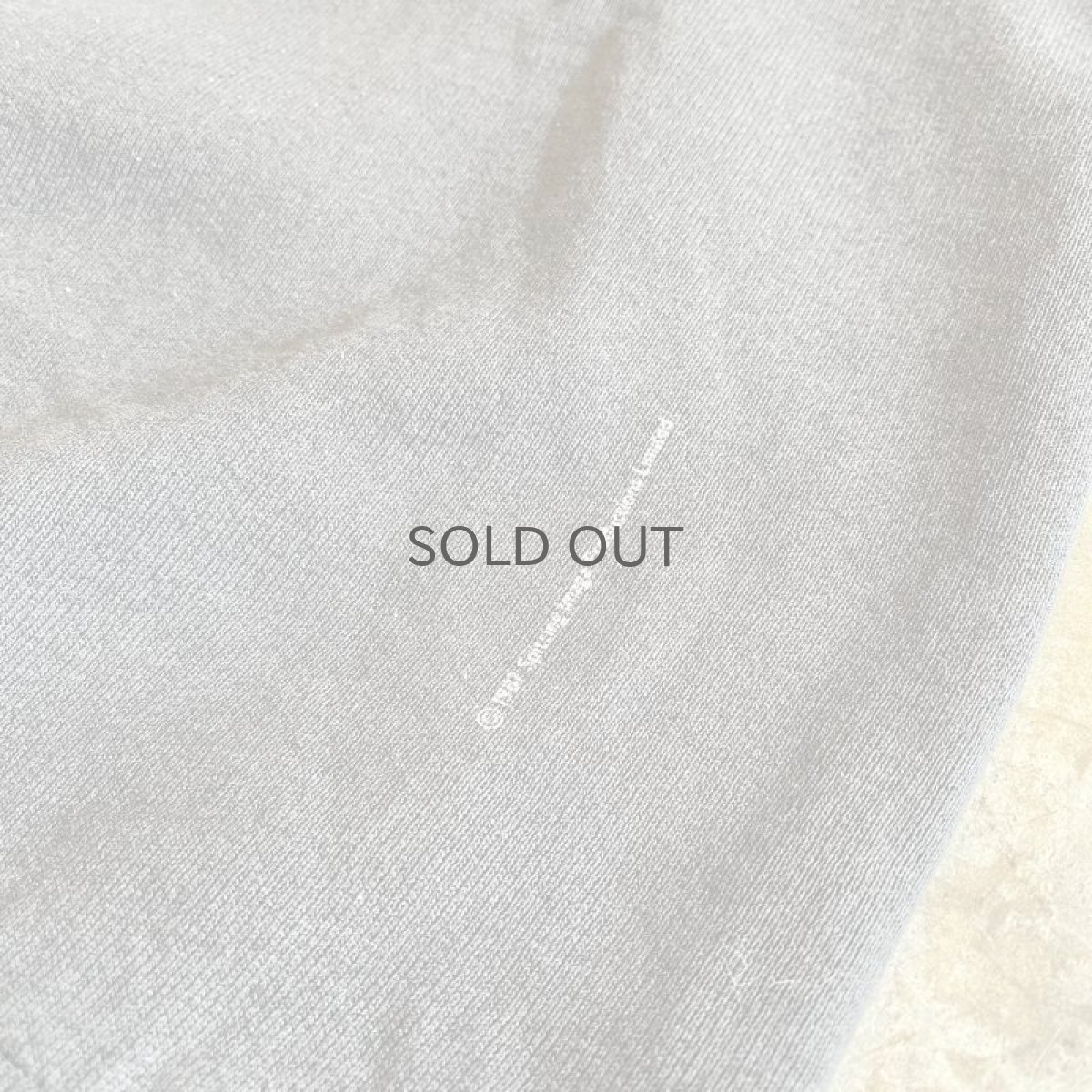 画像5: POINT COLOR LOGO PRINTED DESIGN L/S SWEAT / Ladies M(S) / MADE IN USA (5)