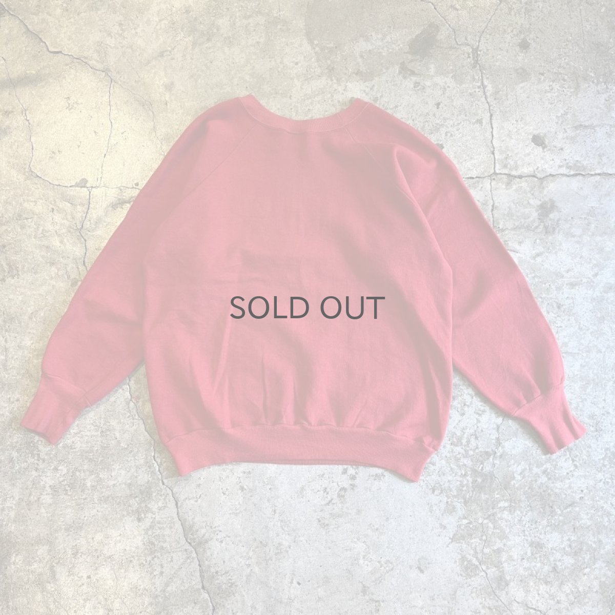 画像2: FRONT PRINTED DESIGN COLOR L/S SWEAT / Ladies M (2)