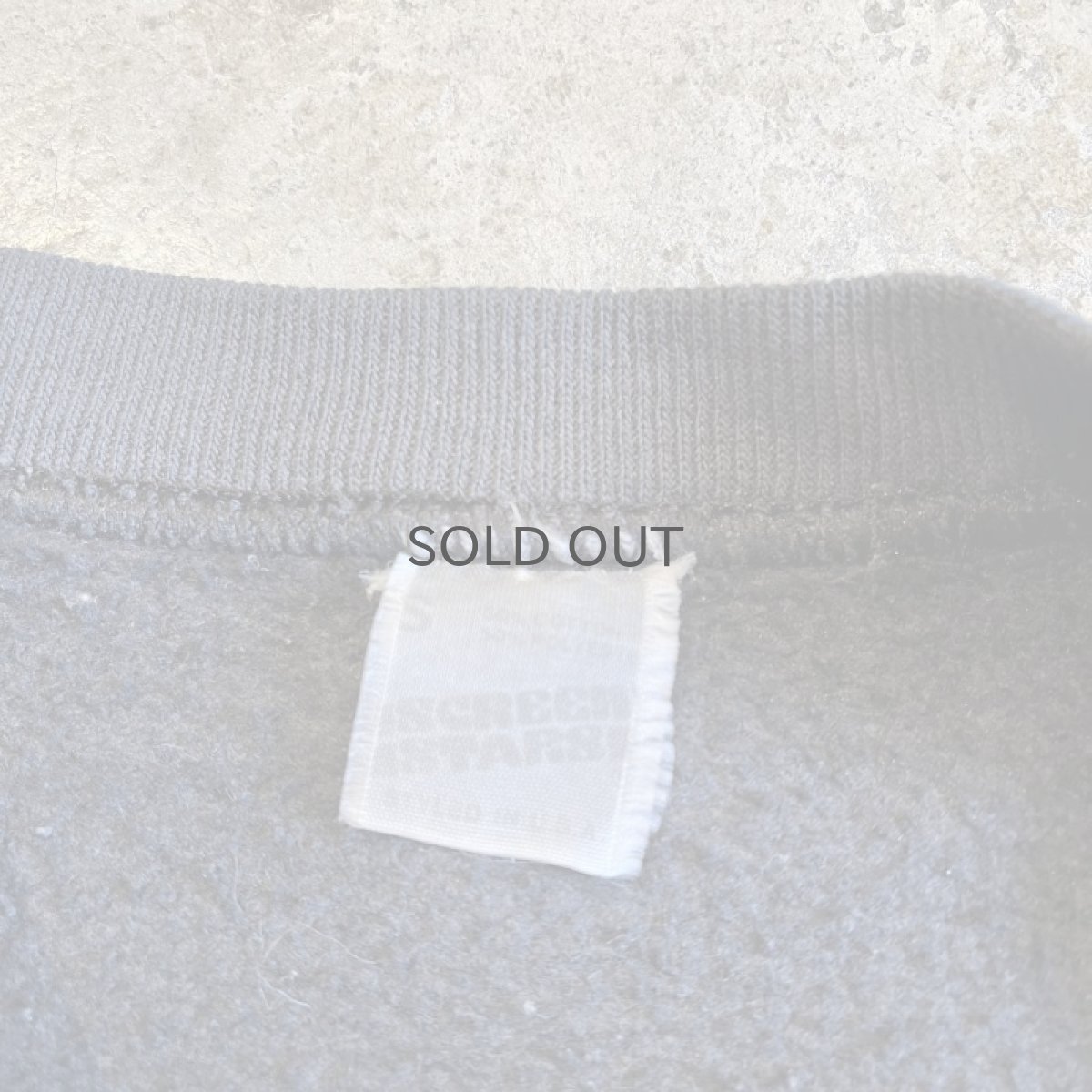 画像11: POINT COLOR LOGO PRINTED DESIGN L/S SWEAT / Ladies M(S) / MADE IN USA (11)