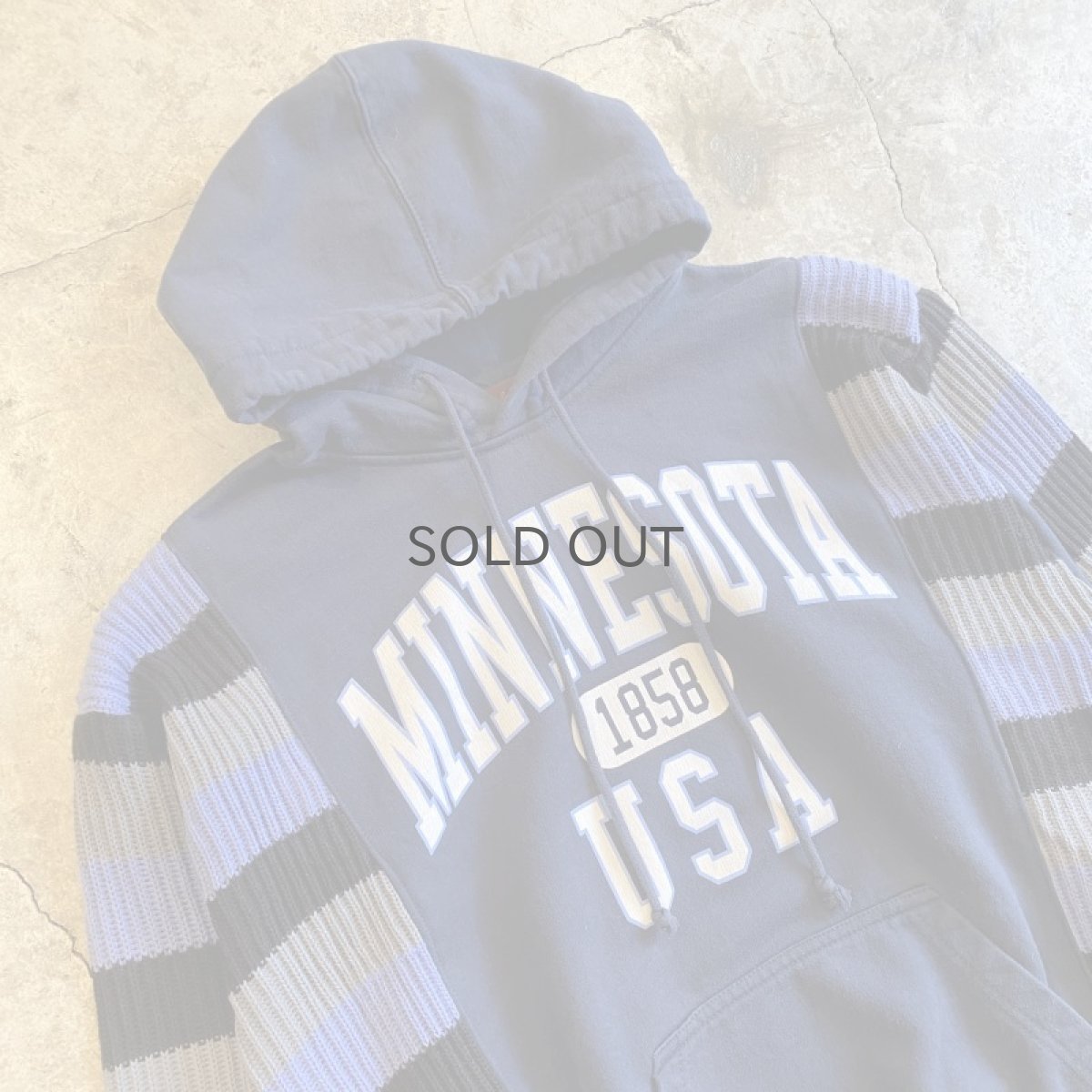 画像3: 【Wiz&Witch】"UNITED" TWO FACE COLLAGE HOODIE / OS (3)