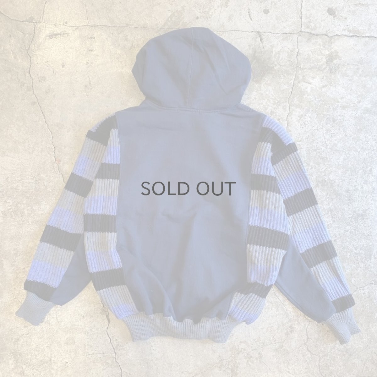 画像2: 【Wiz&Witch】"UNITED" TWO FACE COLLAGE HOODIE / OS (2)