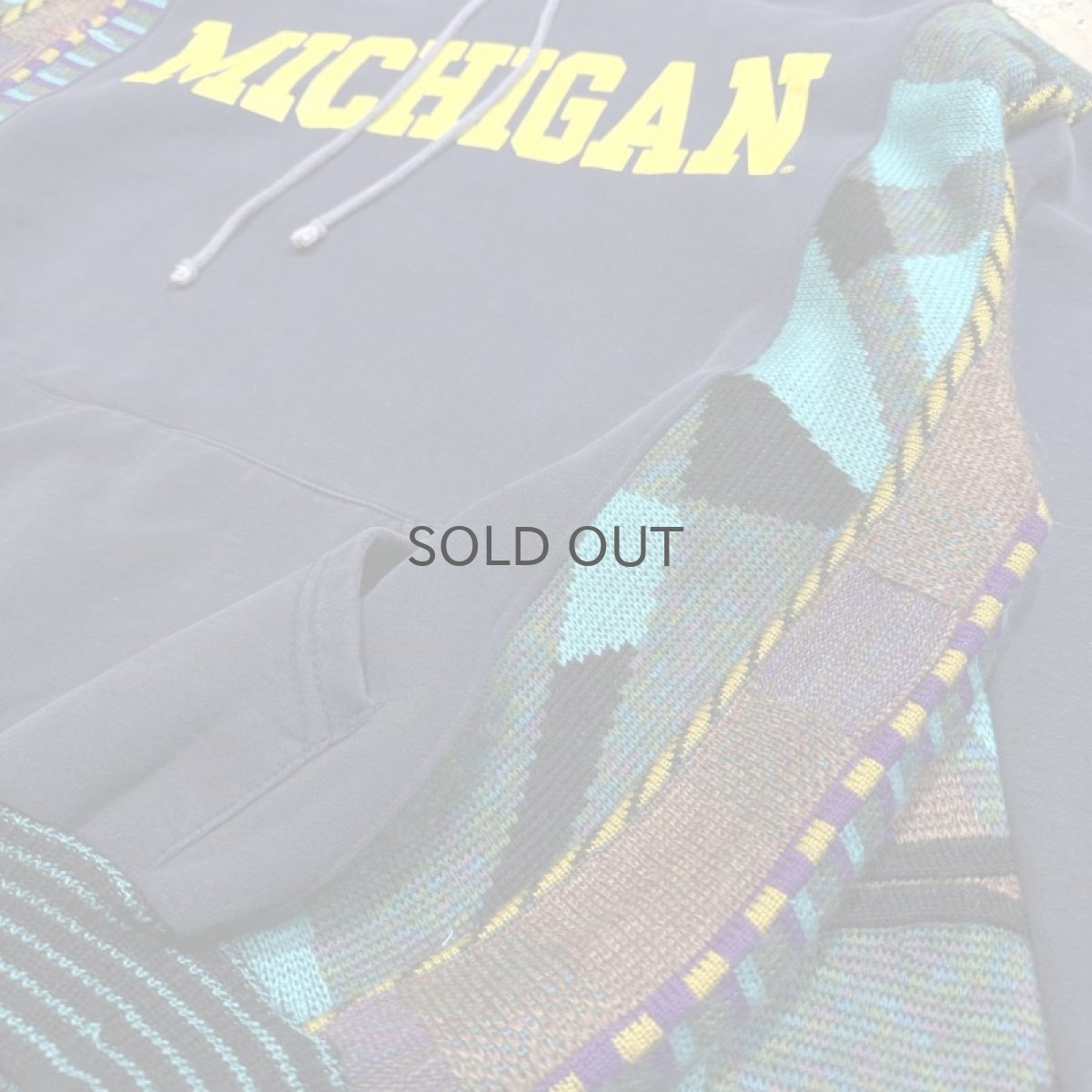 画像6: 【Wiz&Witch】"UNITED" TWO FACE COLLAGE HOODIE / OS (6)