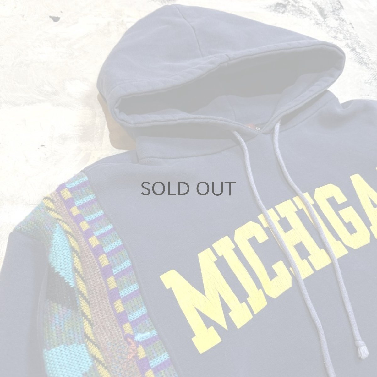 画像3: 【Wiz&Witch】"UNITED" TWO FACE COLLAGE HOODIE / OS (3)