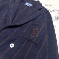 画像4: 【RALPH LAUREN】DOUBLE BREASTED KNIT JACKET / Mens M(L) (4)