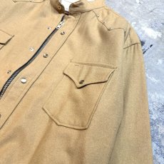 画像4: 【Wiz&Witch】"WANDERER" STUDS ZIP UP WESTERN SHIRT / OS (4)