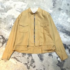 画像1: 【Wiz&Witch】"WANDERER" STUDS ZIP UP WESTERN SHIRT / OS (1)