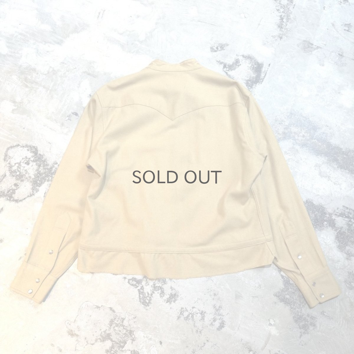 画像2: 【Wiz&Witch】"WANDERER" STUDS ZIP UP WESTERN SHIRT / OS (2)