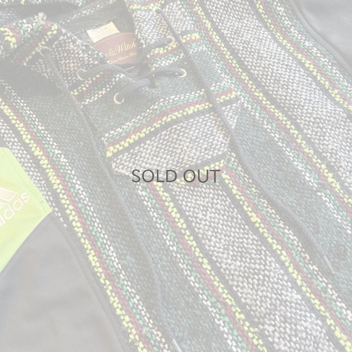 画像10: 【Wiz&Witch】"UNITED" SPORTY LACE UP MEXICAN PARKA / OS (10)