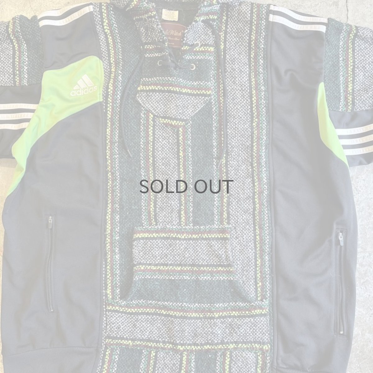 画像9: 【Wiz&Witch】"UNITED" SPORTY LACE UP MEXICAN PARKA / OS (9)