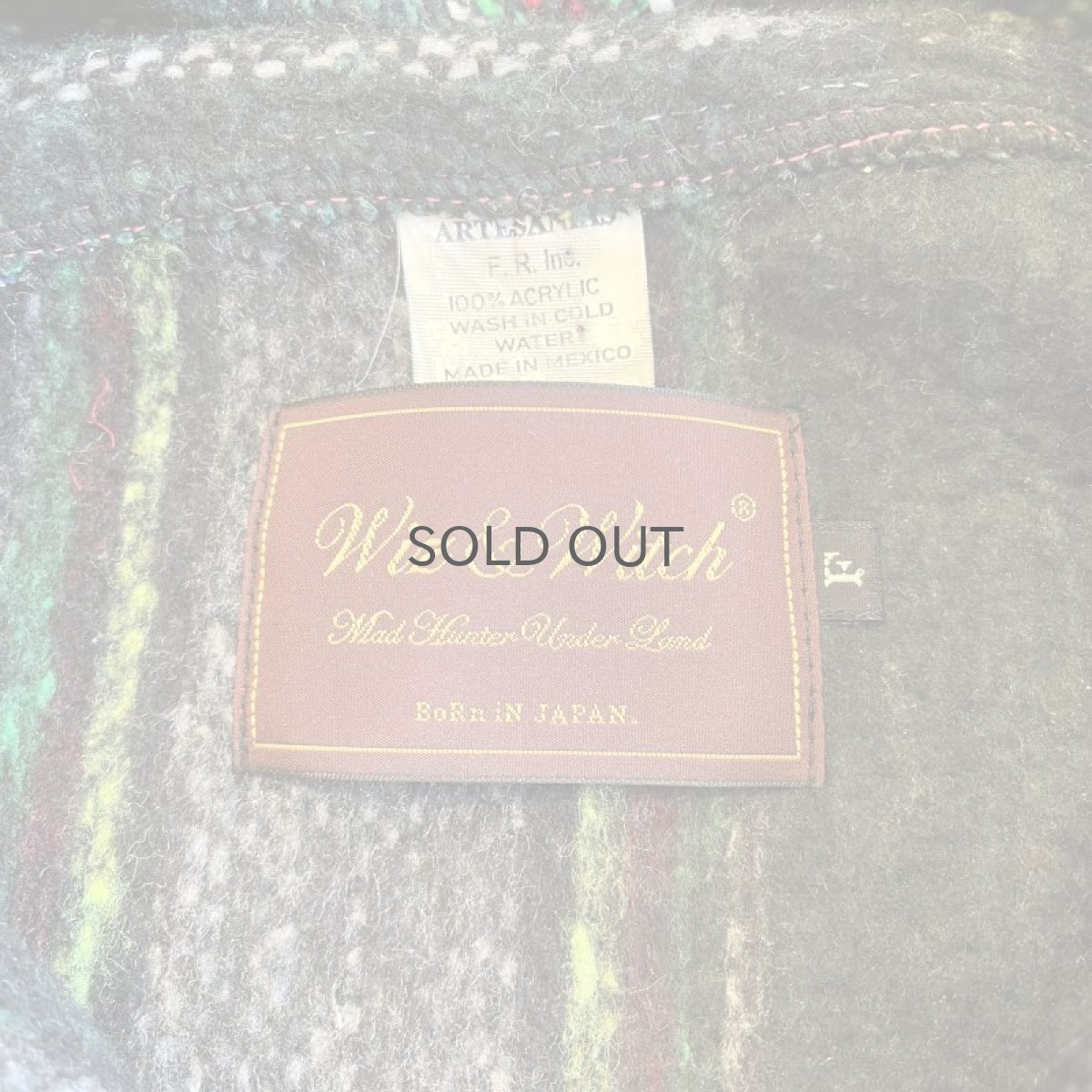 画像11: 【Wiz&Witch】"UNITED" SPORTY LACE UP MEXICAN PARKA / OS (11)